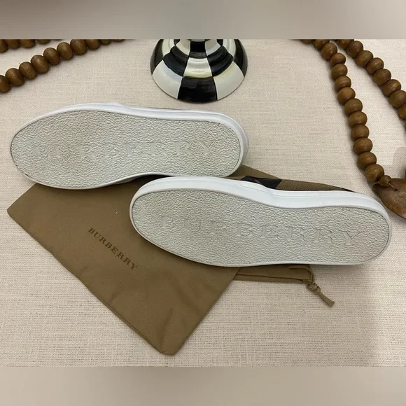 Burberry heart check Slip On Sneakers - Picture 5 of 6
